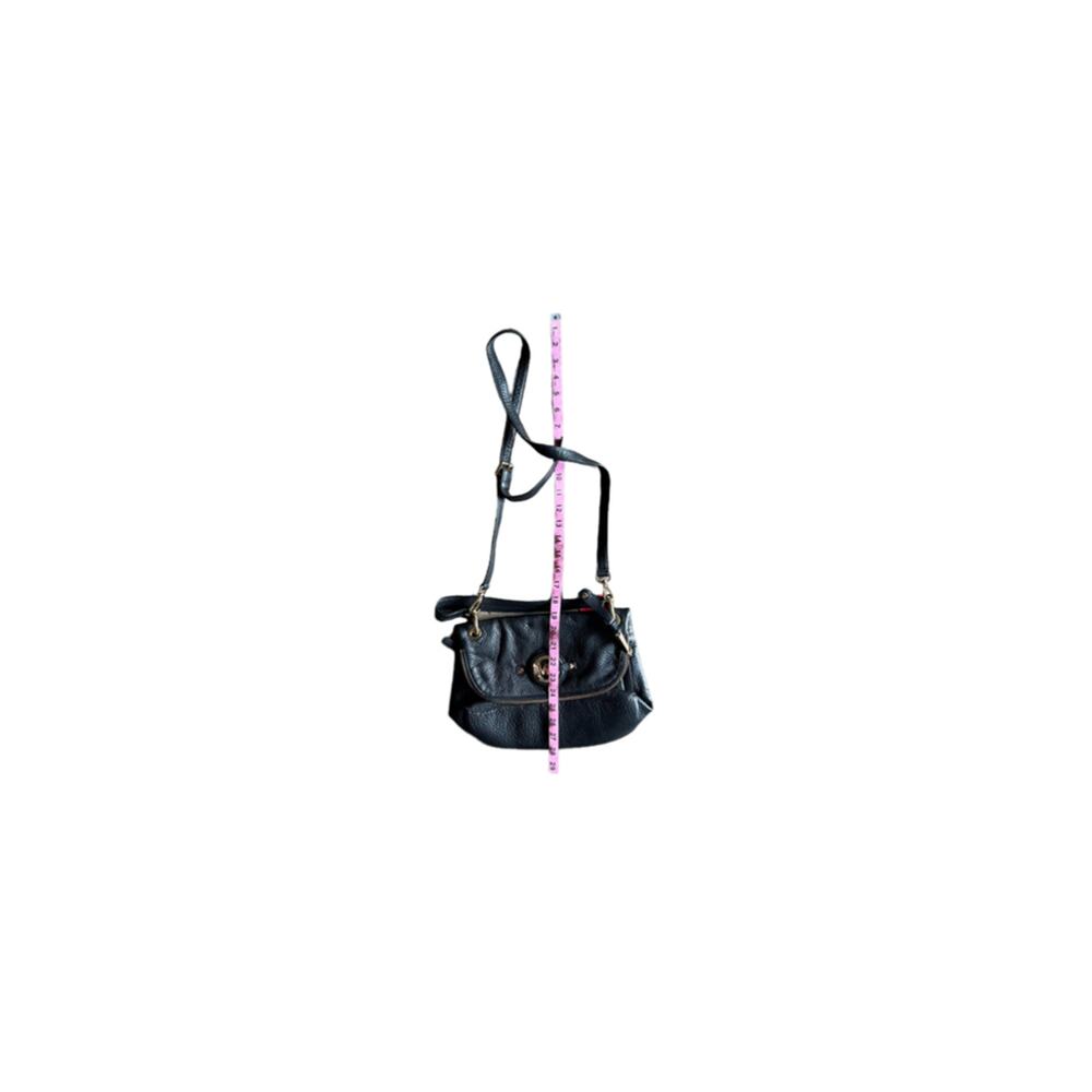 Michael Kors Black Textured Leather Stockard Bag - Picture 11 of 16